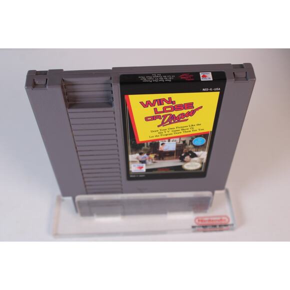 Win, Lose or Draw (Nintendo NES, 1990) Authentic Tested Cartridge Only - Picture 2 of 8